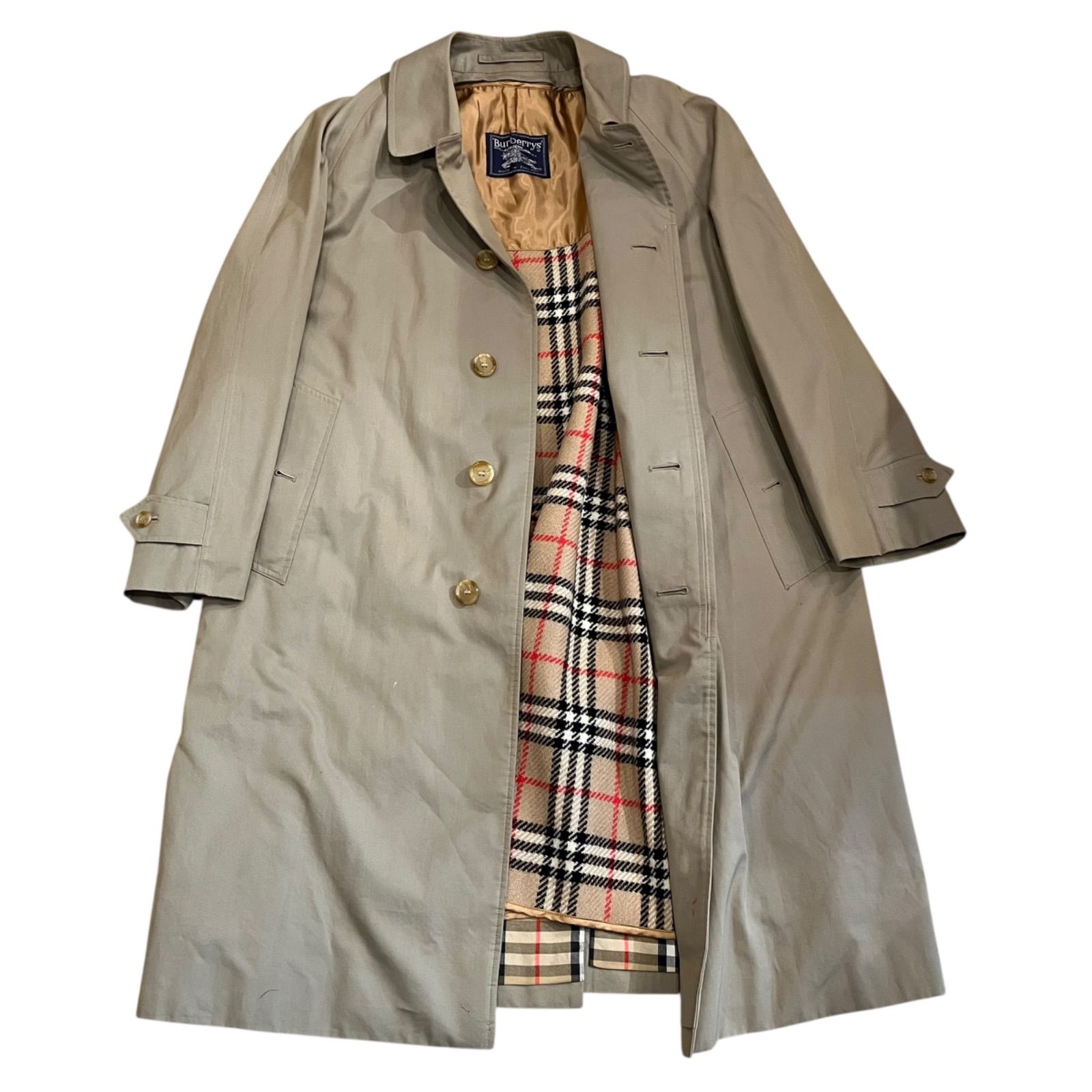管2511-171】Burberrys バーバリーズ トレンチコート ベージュ 裏地