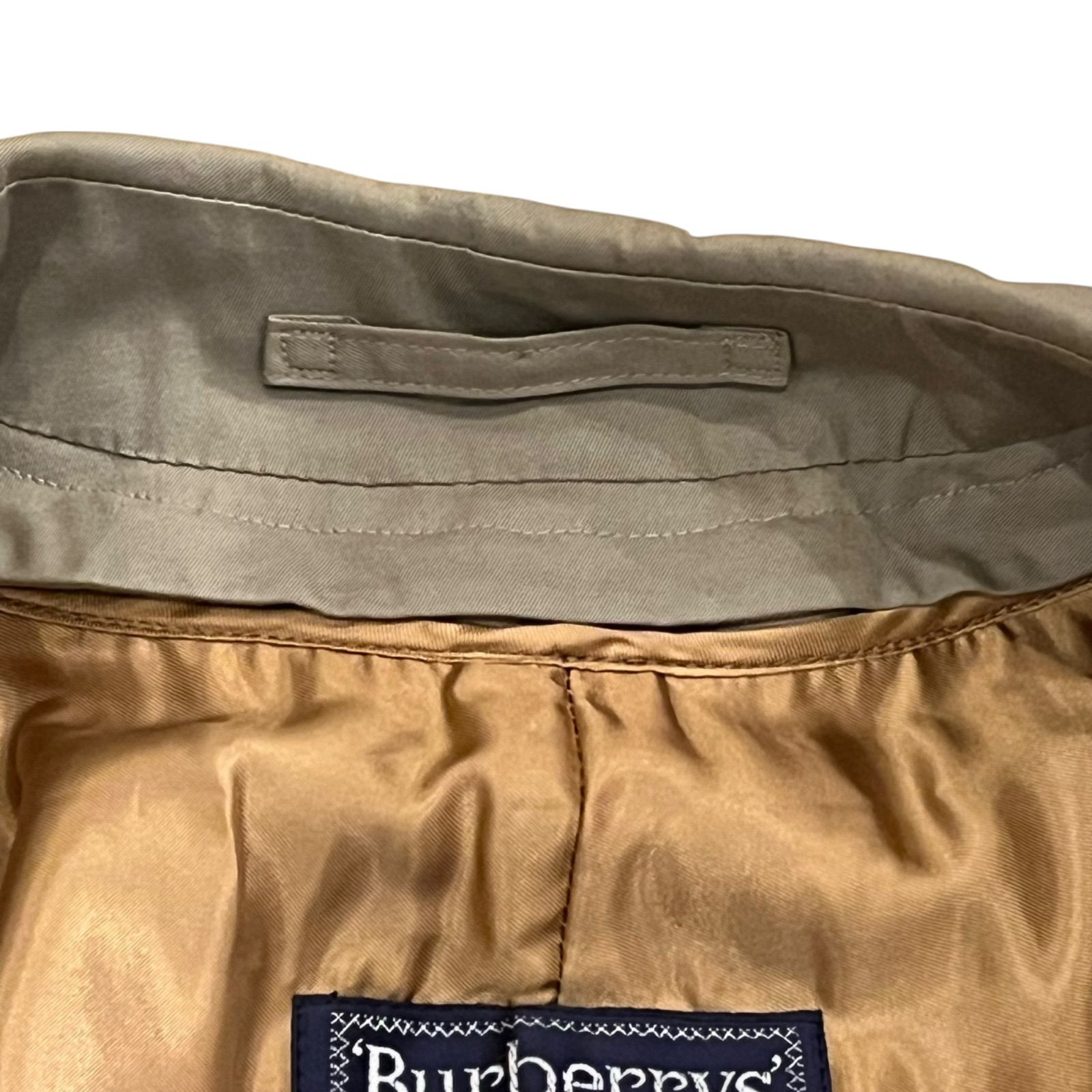 管2511-171】Burberrys バーバリーズ トレンチコート ベージュ 裏地