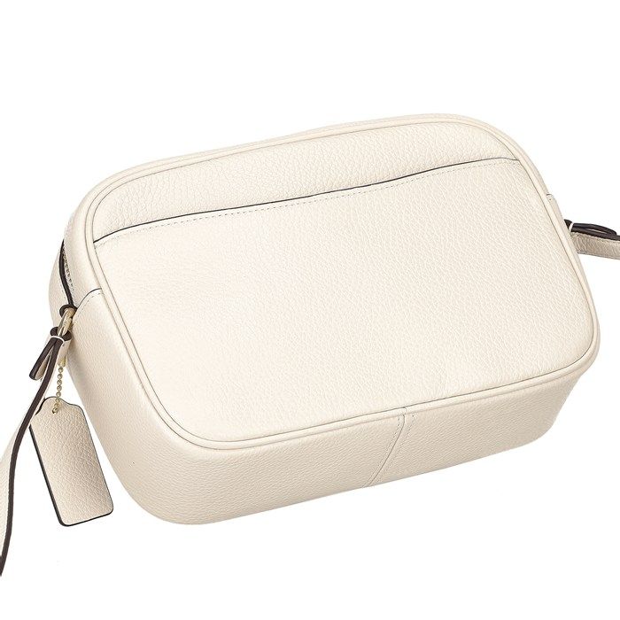 コーチ COACH ショルダーバッグ ジェイミー カメラバッグ CR110 IMCHK 2025 SS チョーク リファインドペブルレザー ゴールド金具