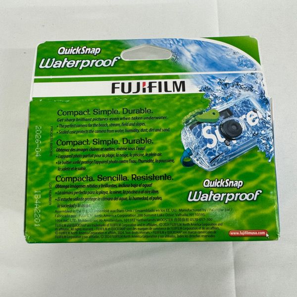 未使用】Supreme/シュプリーム FujiFilm Waterproof Camera/フジ