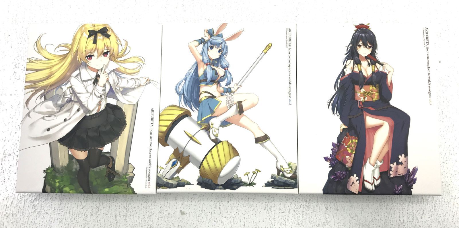 盛岡17-0061 ありふれた職業で世界最強 Blu-ray BOX vol.1 ～3巻セット 60