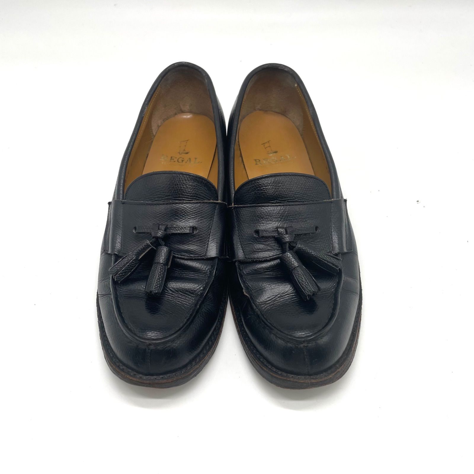 REGAL リーガル レザー 革 ローファー スリッポン タッセル メンズ