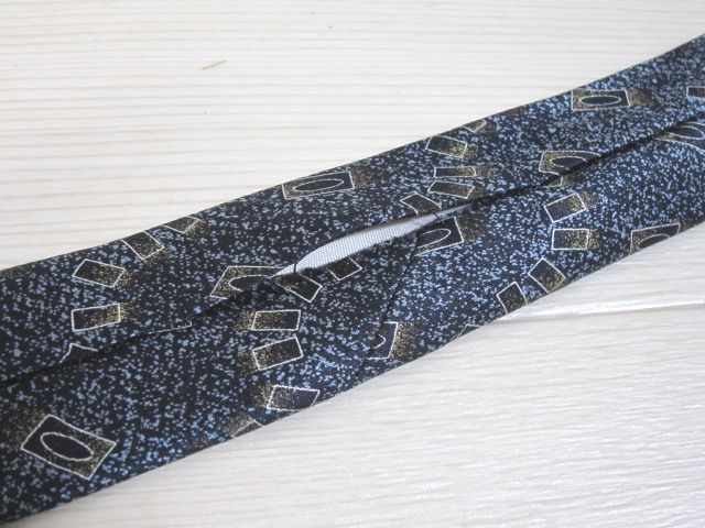 Brioni ブリオーニ ネクタイ ハンドメイド イタリア製 シルク ブルー系
