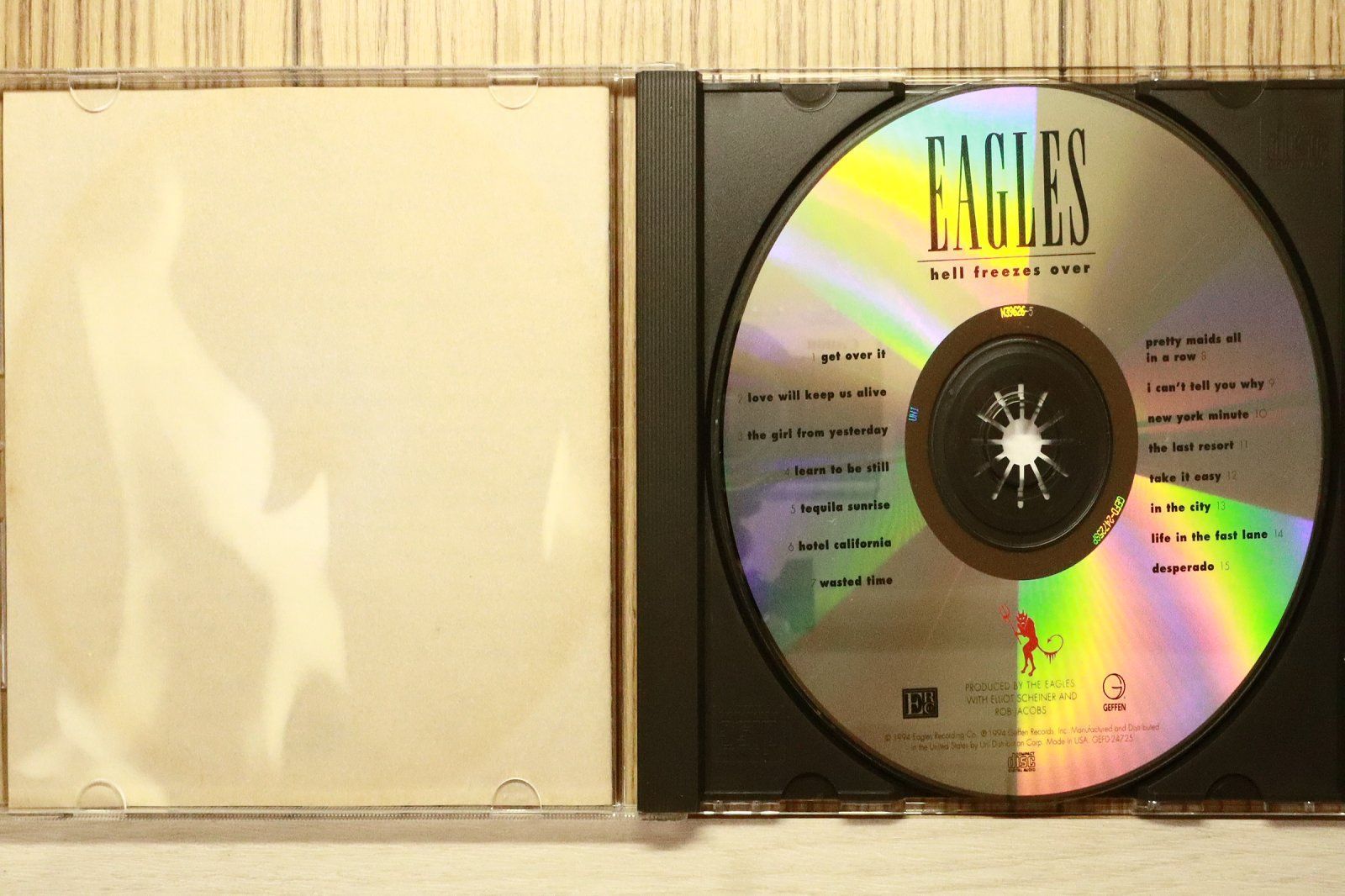 中古CD☆イーグルス/Eagles□ Hell Freezes Over 【GEFD24725