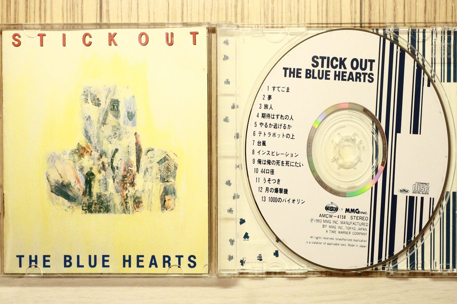 国内盤CD☆ザ・ブルーハーツ/THE BLUE HEARTS□ STICK OUT 【AMCW4158