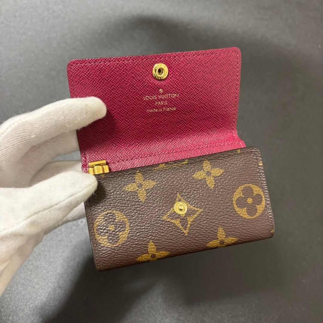  s 7 ミュルティクレ6 モノグラムフーシャ ルイヴィトン キーケース Louis Vuitton キーケース 小物