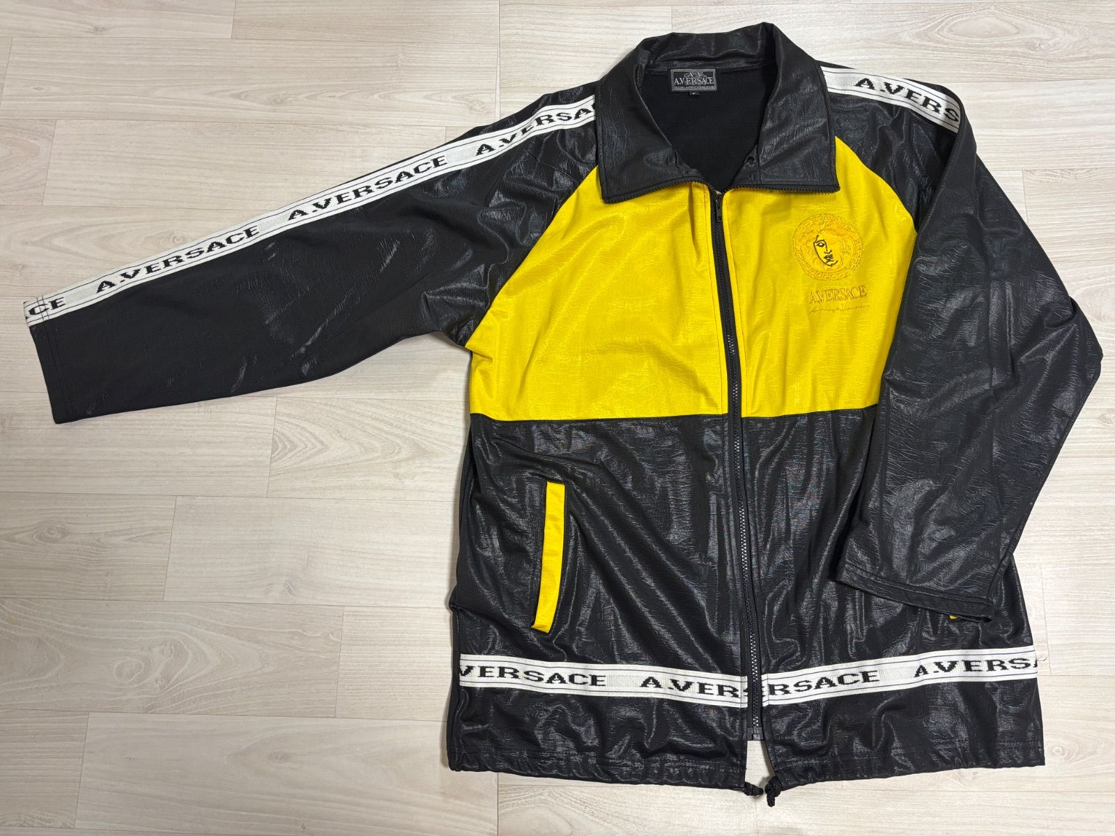 ヴェルサーチ A.VERSACE トラックジャケット ジャージ メデューサ 刺繍