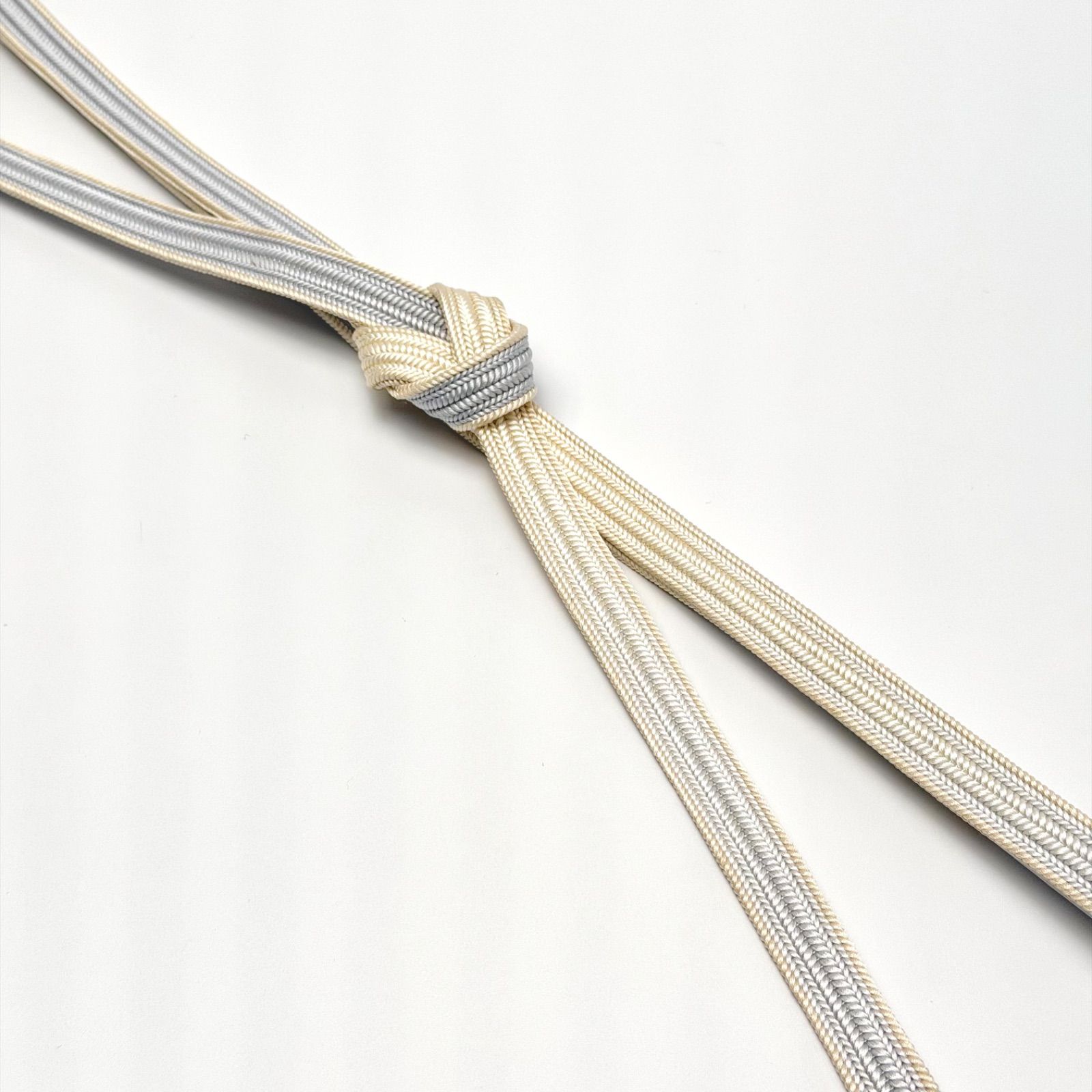 帯締め 衿秀 綾竹組 双葉ぼかし より房 0072