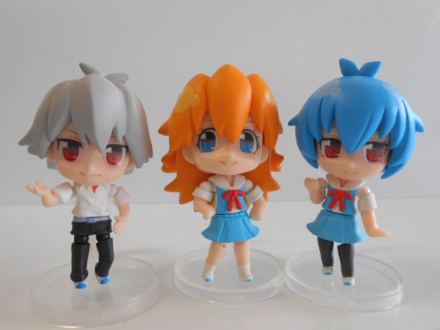 ♯Ikp27Fz ぷちえヴぁ EVANGELION SCHOOL カプションどーる 6種 - メルカリ