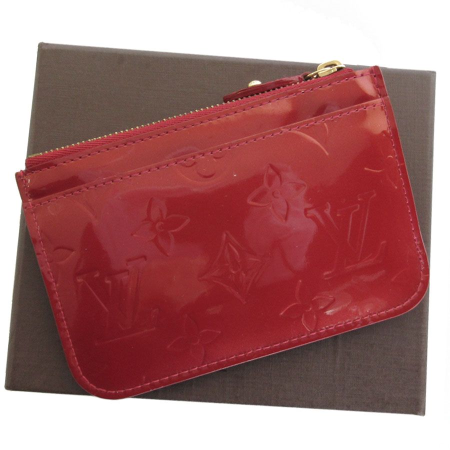ルイ ヴィトン LOUIS VUITTON キーケース コインケース モノグラムヴェルニ ポシェット クレ NM M 93559