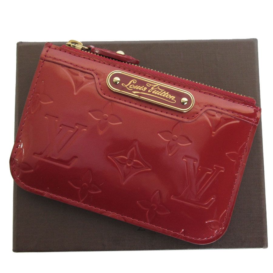 ルイ ヴィトン LOUIS VUITTON キーケース コインケース モノグラムヴェルニ ポシェット クレ NM M93559
