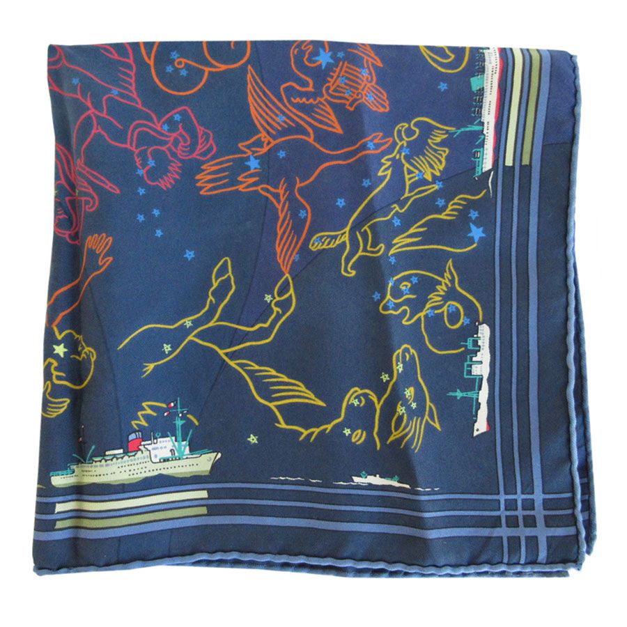 ブルネイパビリオン スカーフ 万博 セピア N.a.N.a】大阪 関西万博