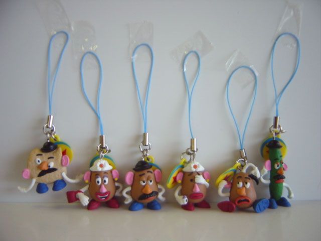 Iza11IZ 再販トイストーリーポテトヘッド七変化ストラップ全6種