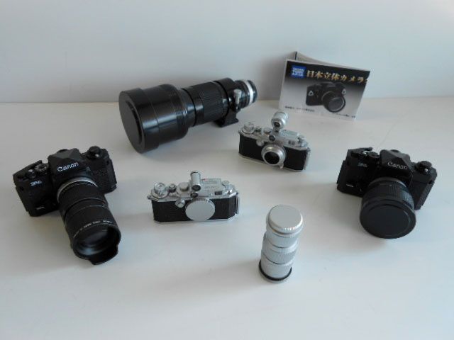 Joi29Mz 日本 立体 カメラ 名鑑 Canon編 全5種