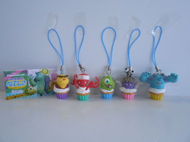 Joa30Czモンスターズ インクカップケーキマスコット全5種