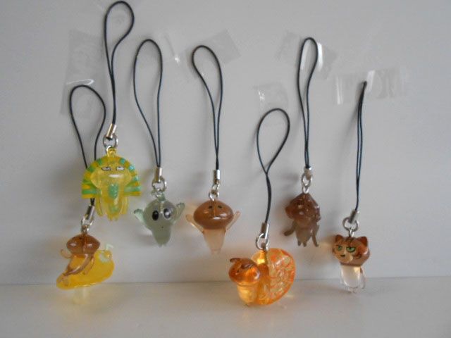 ♯Jbg26ETおさわり探偵なめこんふんふクリアストラップ全7種