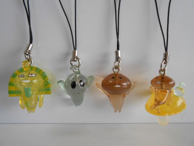 ♯Jbg 26 ETおさわり探偵なめこんふんふクリアストラップ全7種