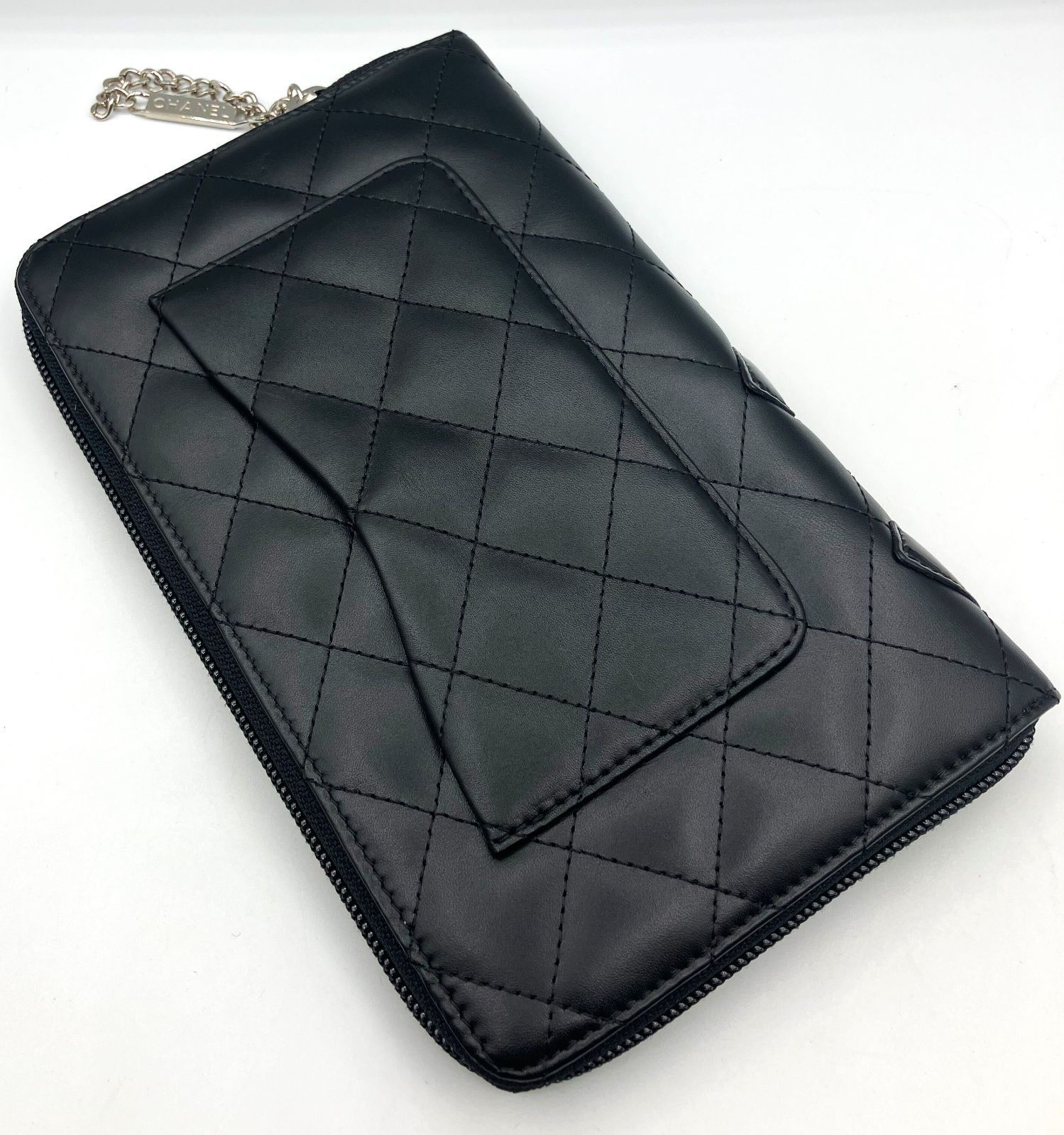 シャネル カンボンライン長財布／CHANEL
