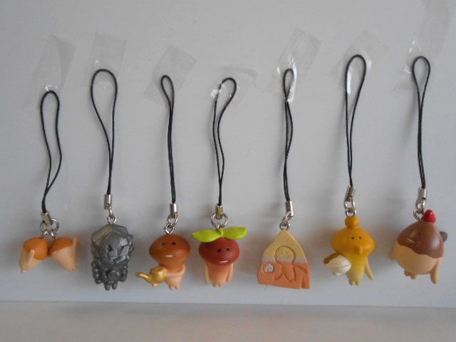 ♯Jcg12BZなめこ栽培なめこんふんふストラップ6フルコンプ全7種