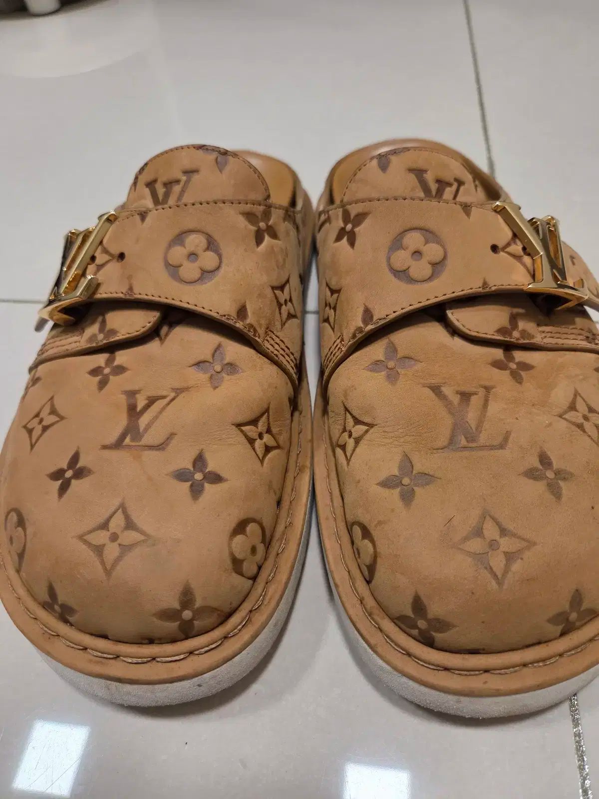 23FW ルイヴィトン モノグラム イージー ミュール