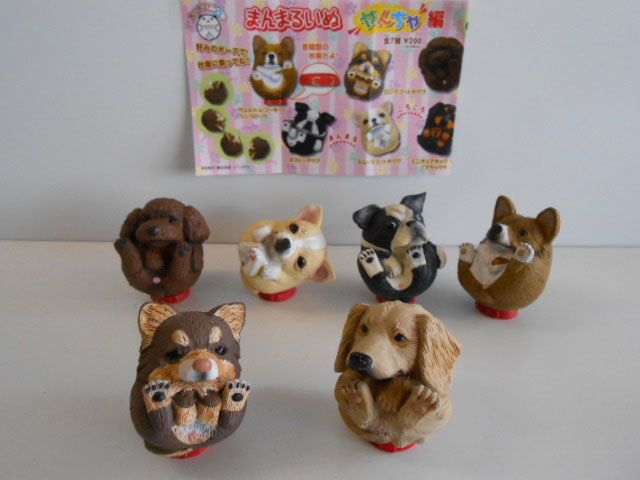 ♯Jqi22JZ まんまるどうぶつ まんまるいぬやんちゃ編全6種 - メルカリ
