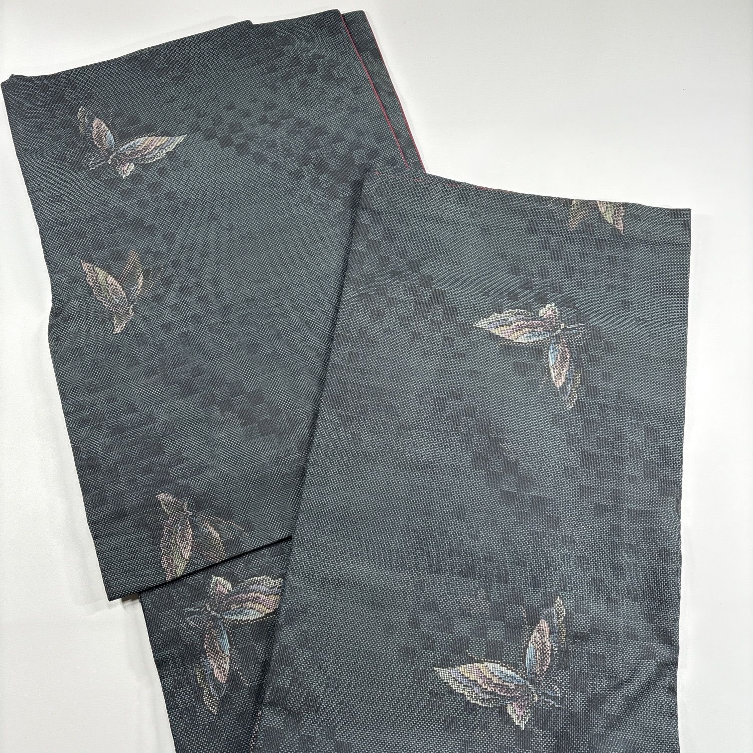  大島紬 正絹 着物 同梱 リメイク用 着付け 11195 紬 着物