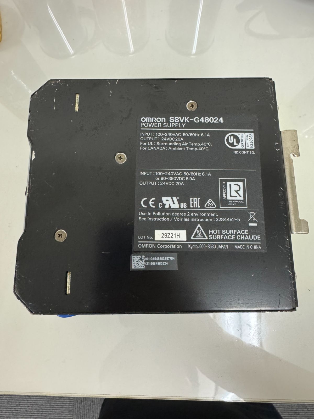 OMRON S8VK-G48024 スイッチング パワーサプライ S8VK-Gシリーズ