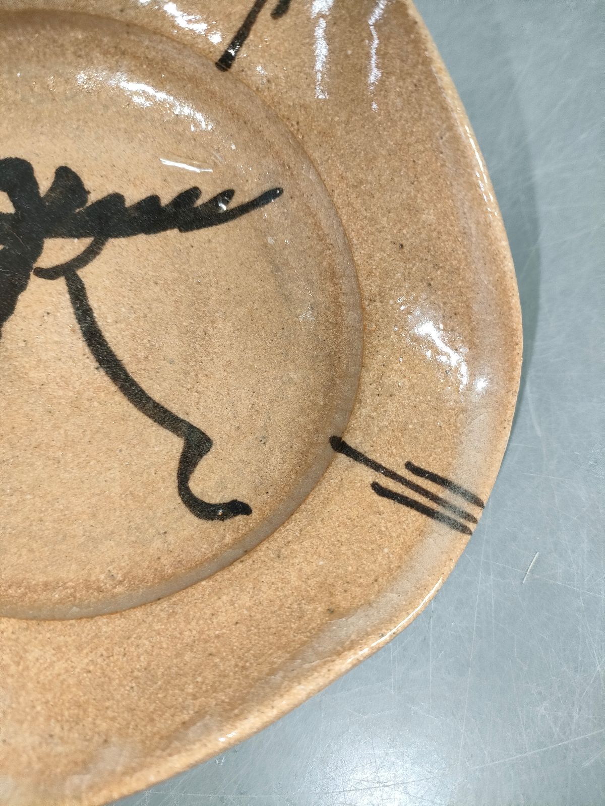 S16-1/唐津焼/十三代中里太郎右衛門窯/絵唐津向付5