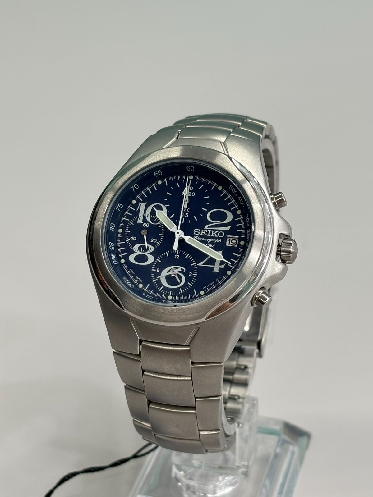 蔵出し SEIKO セイコー クロノグラフリストウォッチ SND333P1