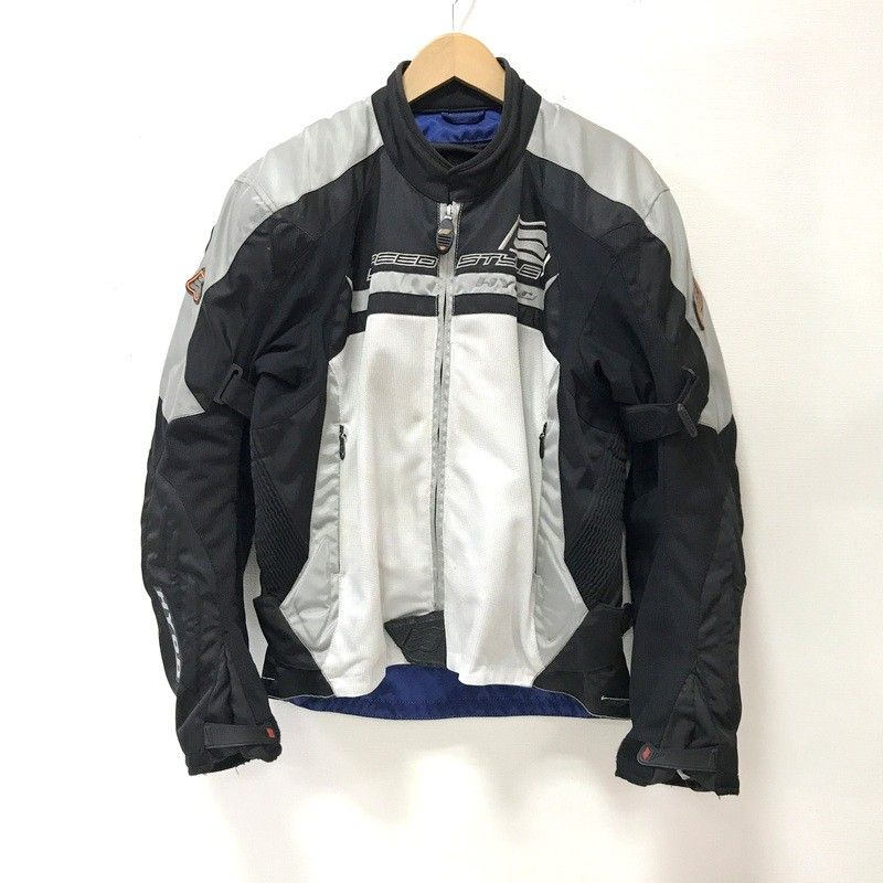 HYOD ヒョウドウプロダクツ ライディングメッシュジャケット MHI 015 メンズ バイクウェア Lサイズ ブラック グレー ツーリング オートバイ TA 3673