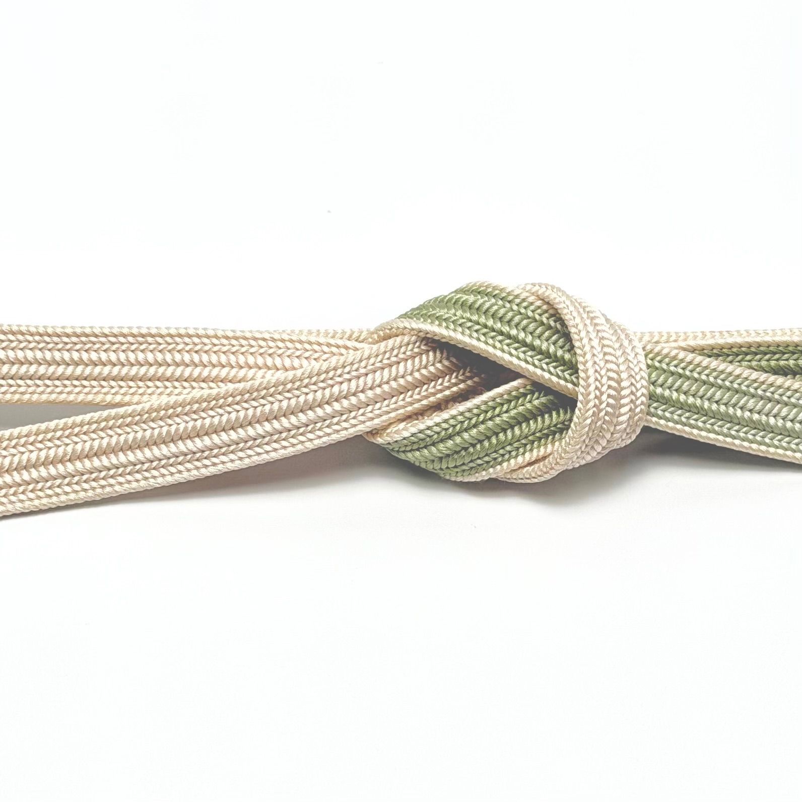 帯締め 衿秀 綾竹組 双葉ぼかし より房 0074