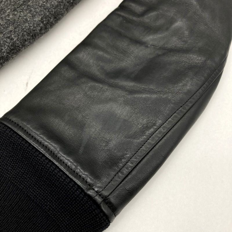 LOUNGE LIZARD ラウンジリザード スタジャン ホースレザー ツイード 