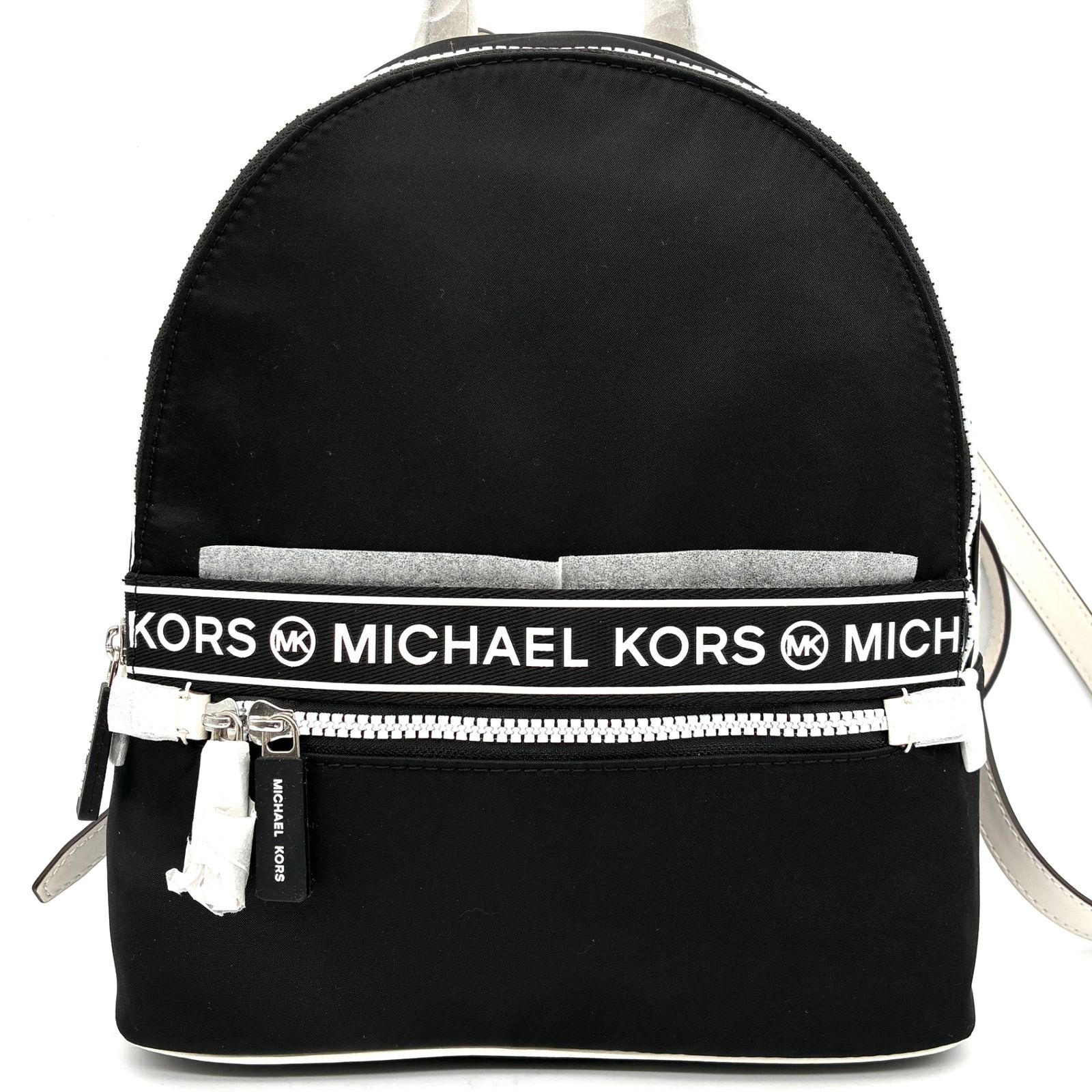 MICHAELKORS マイケルコース リュック バッグパック メンズ レディース ロゴ 軽量 ジップ開閉 大容量 多収納 ブラック