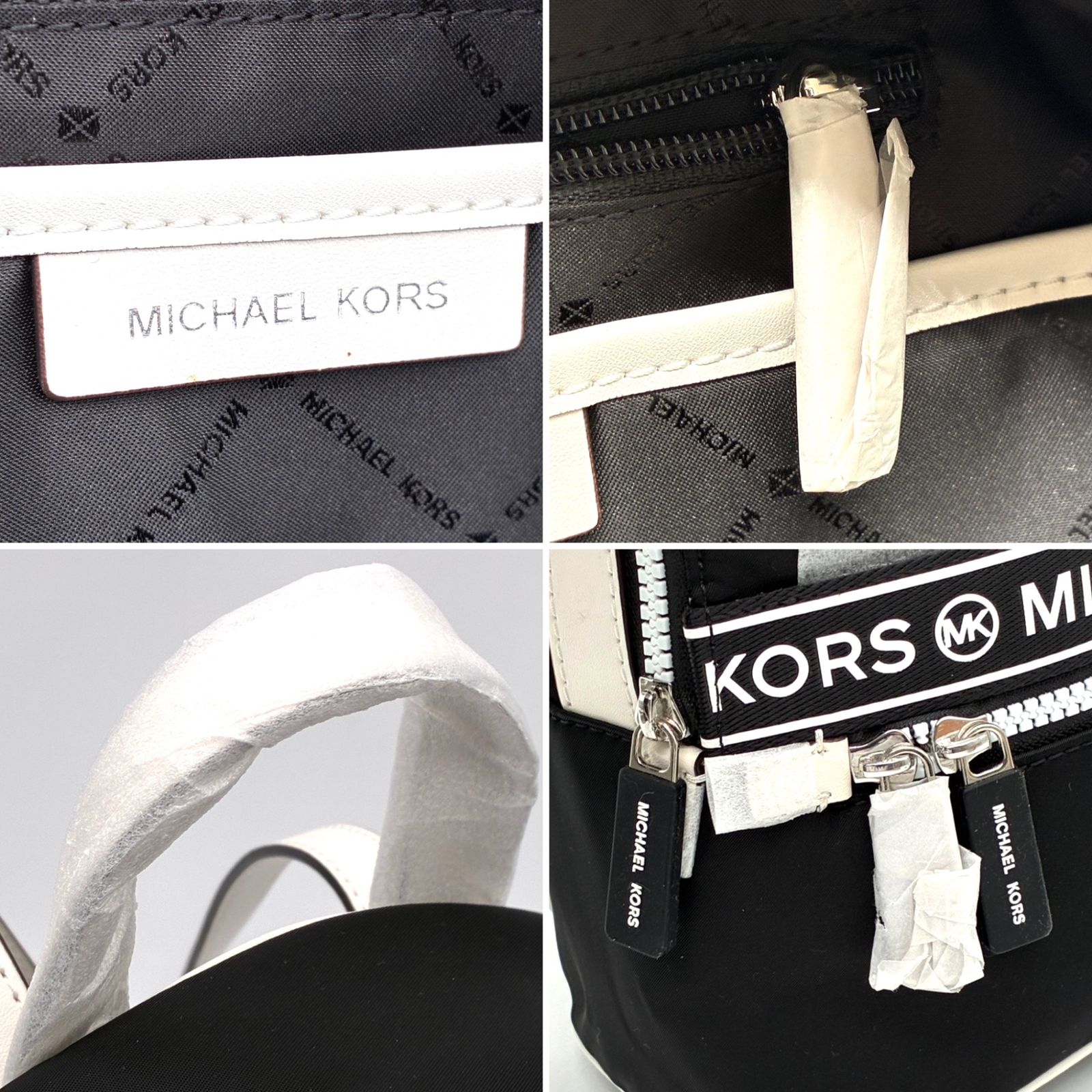  MICHAELKORS マイケルコース リュック バッグパック メンズ レディース ロゴ 軽量 ジップ開閉 大容量 多収納 ブラック リュック バックパック バッグ