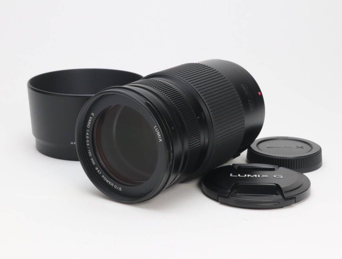 AB- Panasonic パナソニック LUMIX G VARIO 100-300 mm F 4.0-5.6 II POWER O.I.S. H- 初期不良 対応 111-92