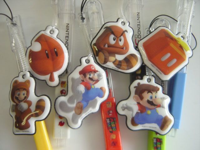 iqv 28 JZキャラタッチペン任天堂3 DSスーパーマリオ3 Dランド6種