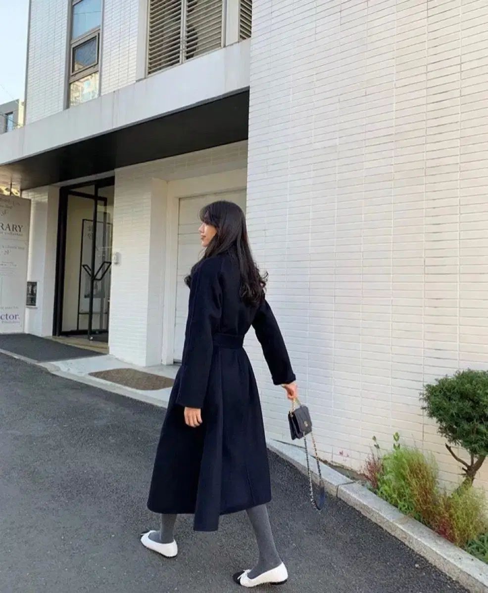 ルプレイン ディープネイビー コート