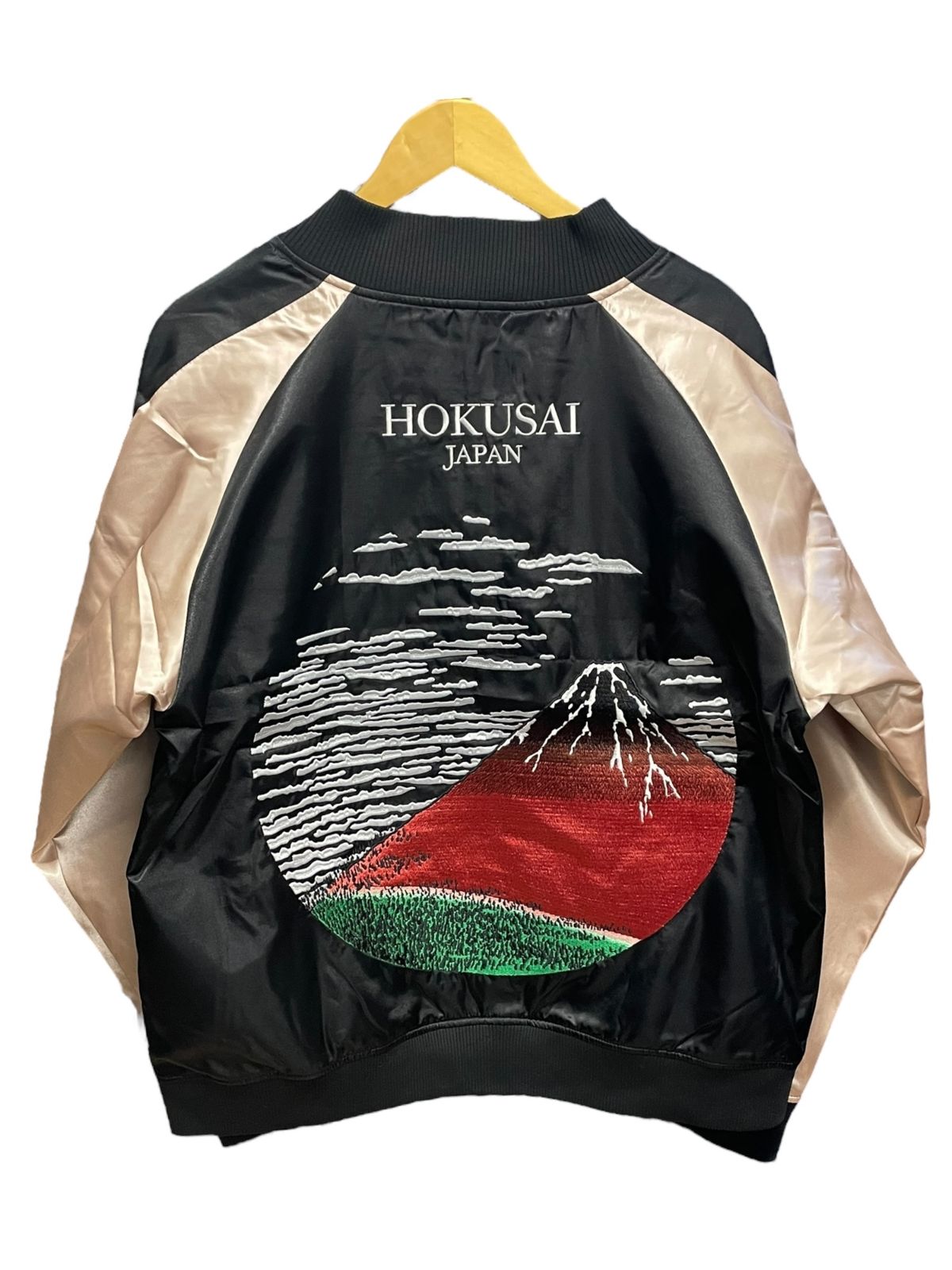 MARUSHIN (丸眞) 葛飾北斎 凱風快晴スカジャン 全面刺繡 515037600 3L