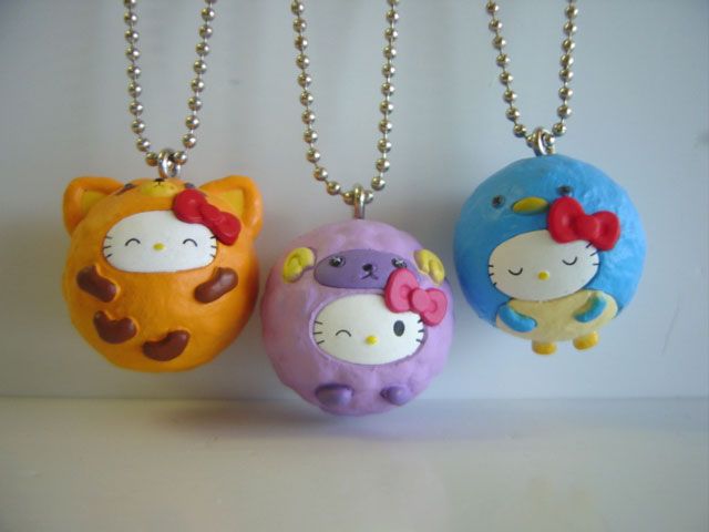 ♯Ivm09FZ ハローキティ まんまる あにまる マスコット 全6種 - メルカリ