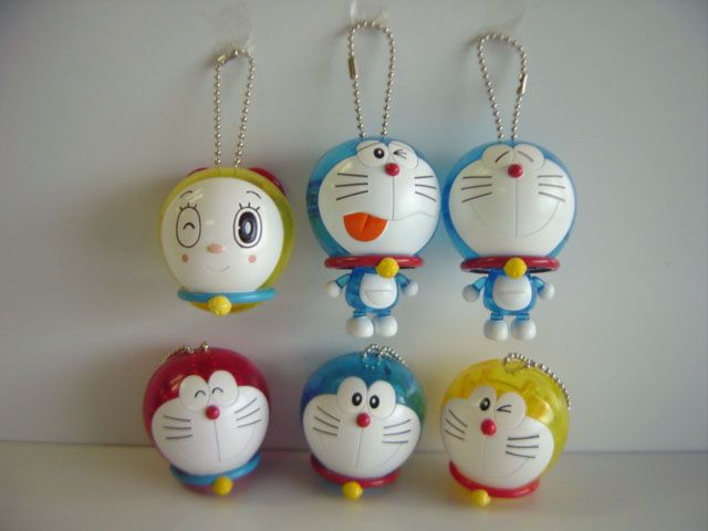 Ihj 07 Oz クリアなおっきなぷらりん ドラえもん 全6種 顔型 カプセル