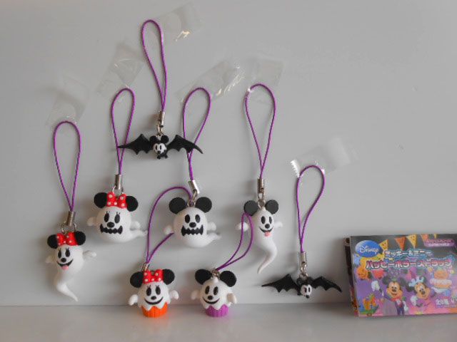 Iwa11AZミッキーミニーハッピーホラーストラップ全8種