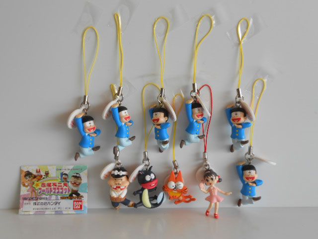 ♯Iit05DZ赤塚不二夫ワールドマスコットフルコンプ全10種