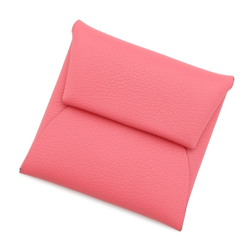 エルメス コインケース バスティア ローズアザレ エバー W刻印 HERMES 小銭入れ