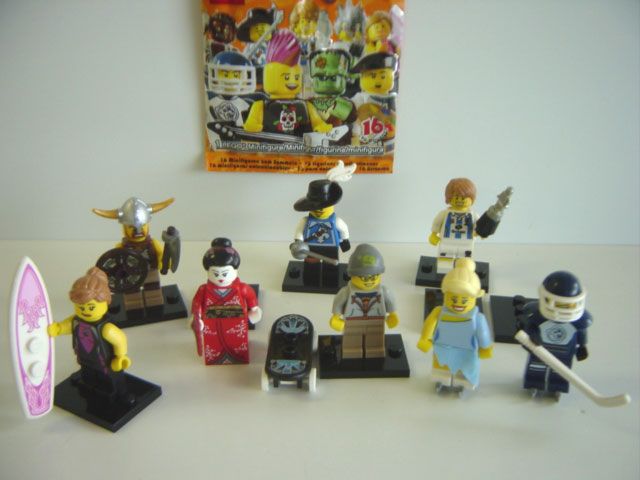 Hsi25FZ レゴミニフィギュアシリーズ4サイドB全8種