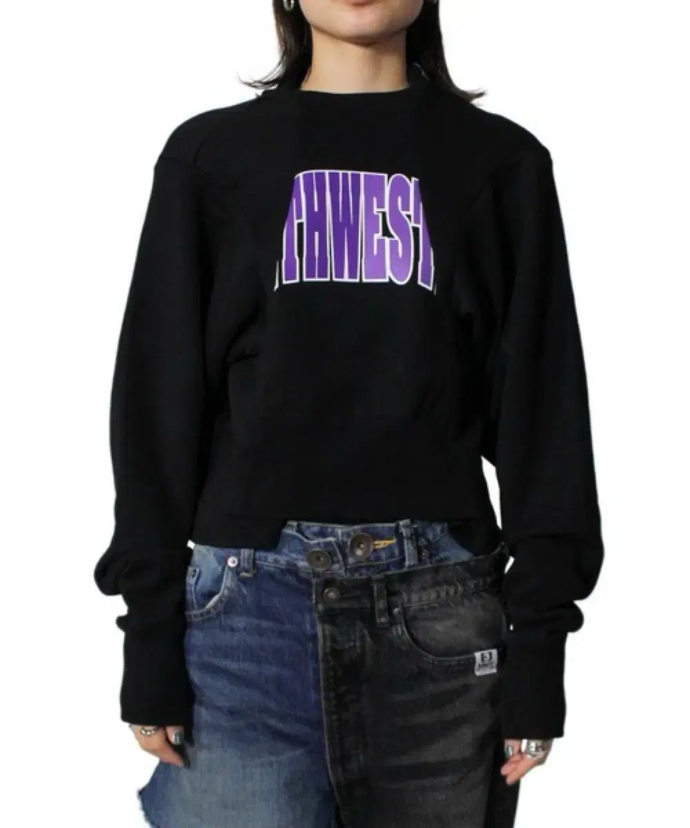 mihara yasuhiro クロップド スウェット