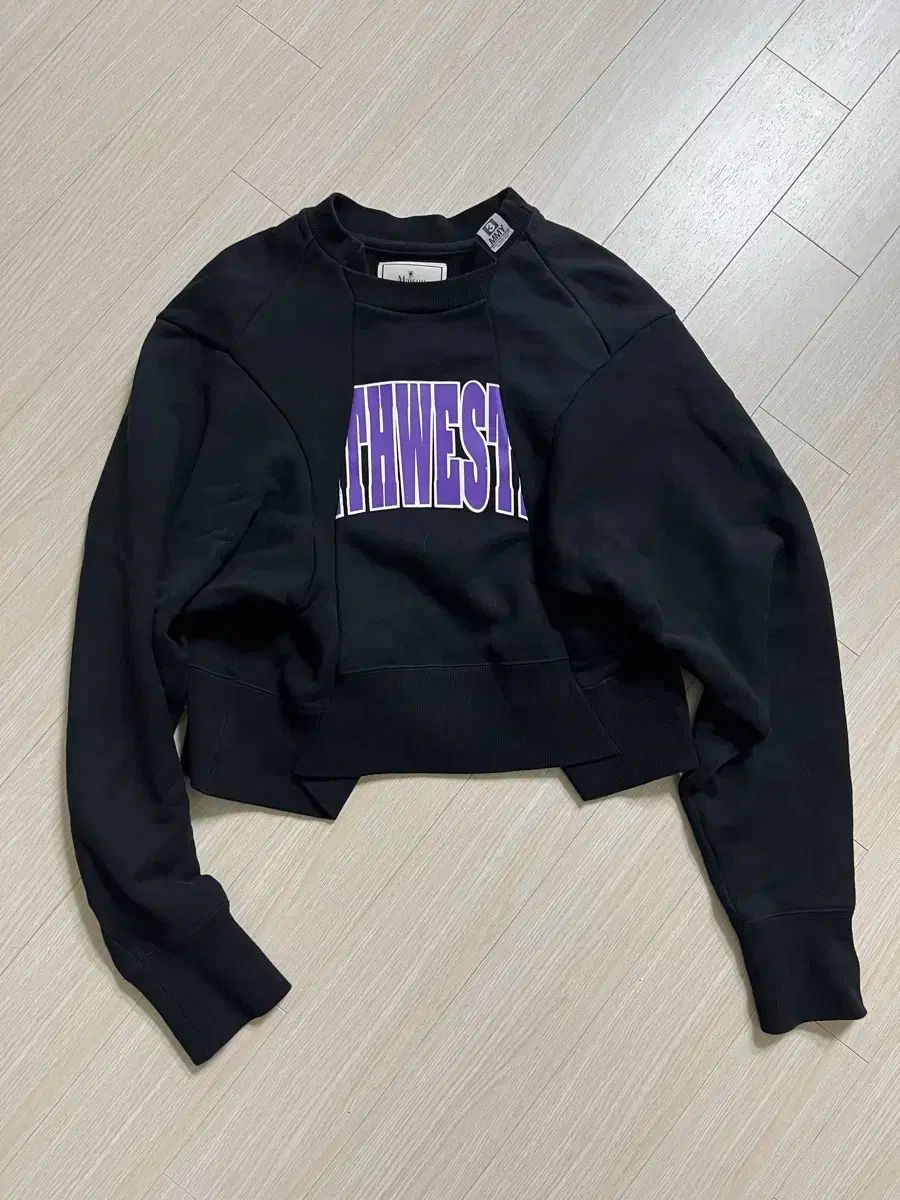 mihara yasuhiro クロップド スウェット