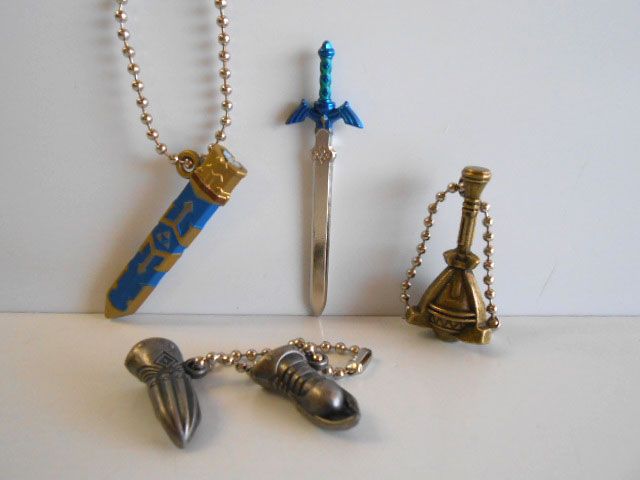 ♯Ixv05Bzゼルダの伝説スカイウォードソードメタルアイテム全6種 ♯Ixv05Bzゼルダの伝説スカイウォードソードメタルアイテム全6種