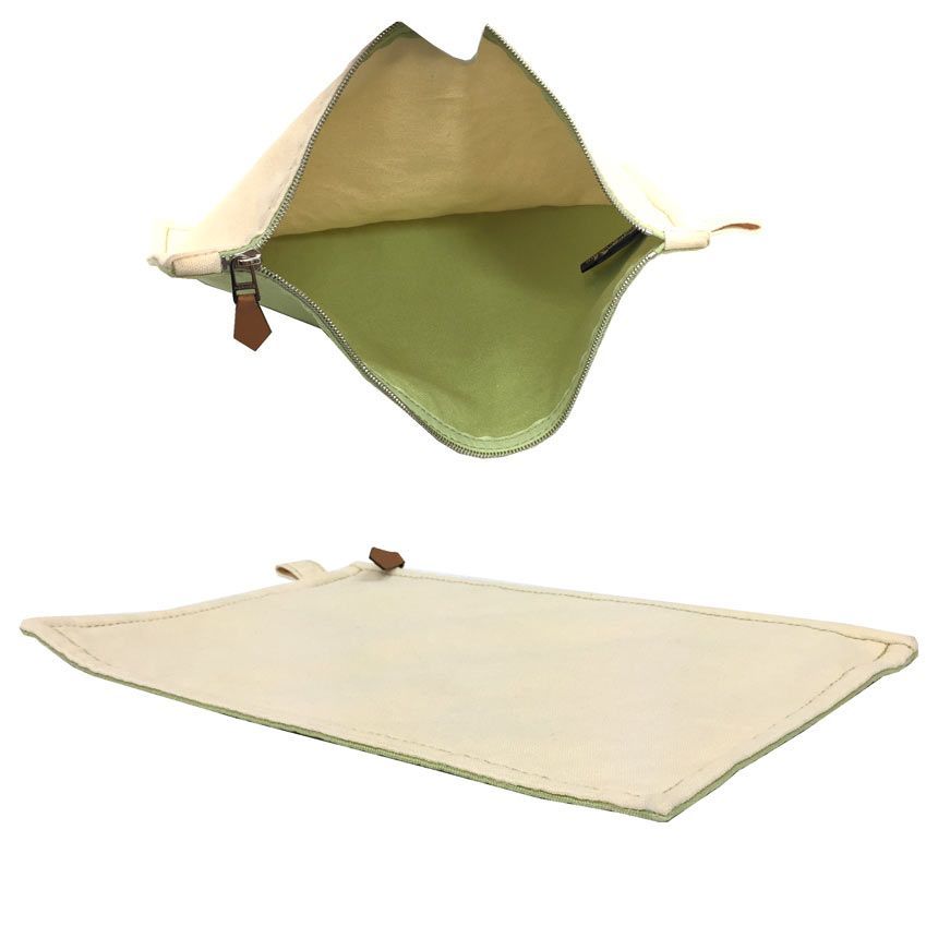 HERMES エルメス ボラボラポーチMM フラットポーチ 化粧ポーチ バイ 単品 aq11619