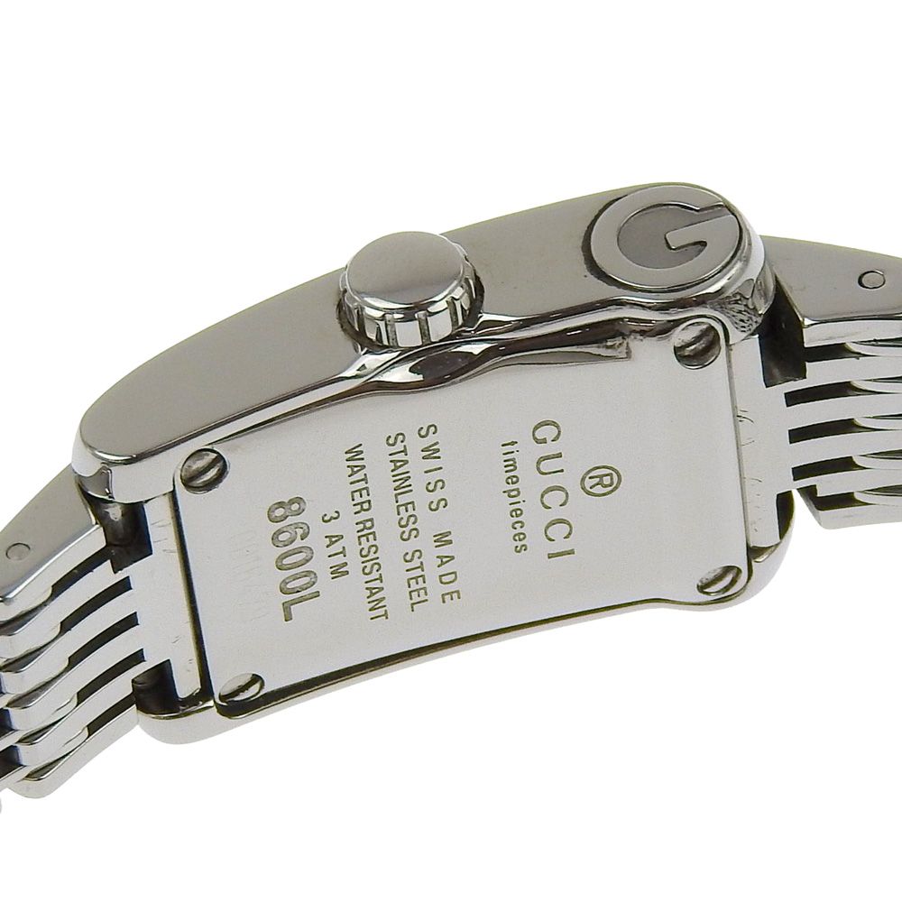 GUCCI】グッチ ダイヤ 8600L ステンレススチール×ダイヤモンド