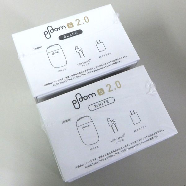 未開封 ploom S 2.0 スターターキット PS2 ブラック/ホワイト 2 未開封 ploom S 2.0 スターターキット PS2 ブラック/ホワイト 2